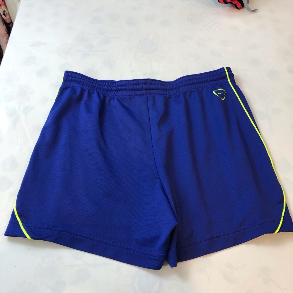 Nike Dri Fit Athletic Shorts Bright Blue - Picture 8 of 16